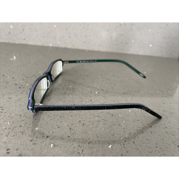 KLiiK eyeglasses frames ONLY Denmark 49-15-135 black full rim rectangle multi main image 5